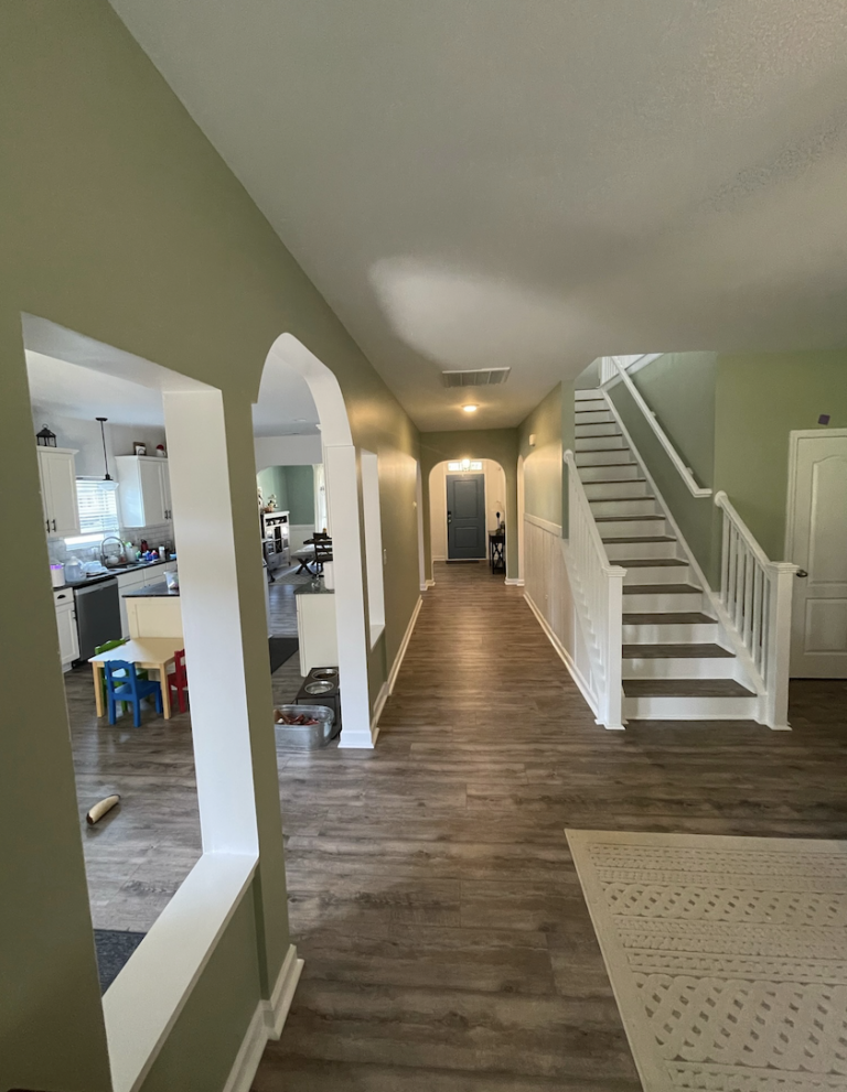 an home interior freshy painted